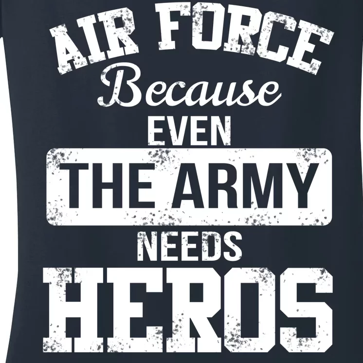 Air Force Heroes Women's V-Neck T-Shirt