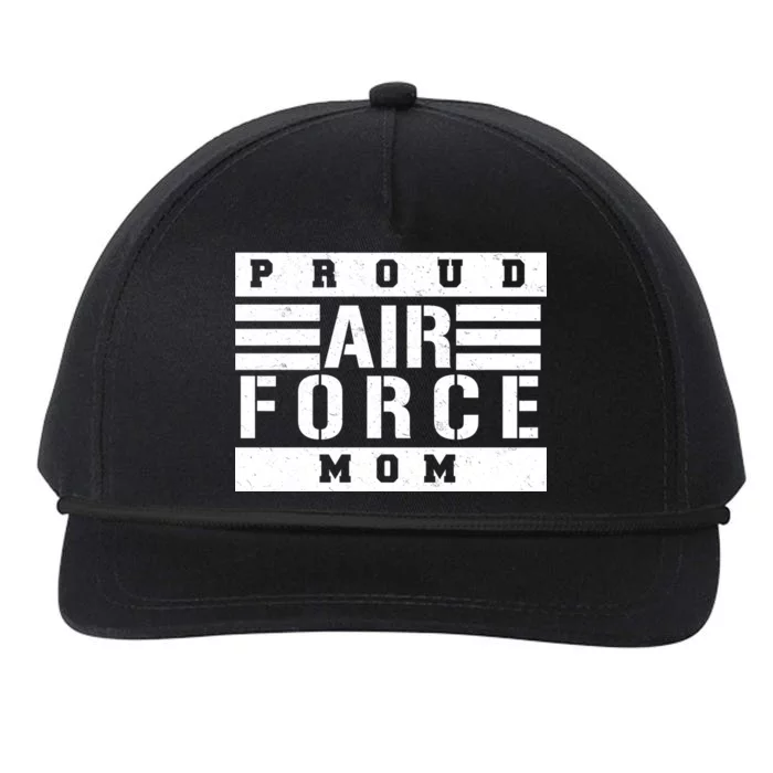 Air Force Mom Snapback Five-Panel Rope Hat