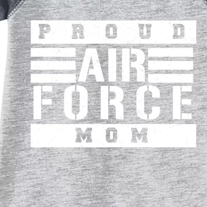 Air Force Mom Infant Baby Jersey Bodysuit