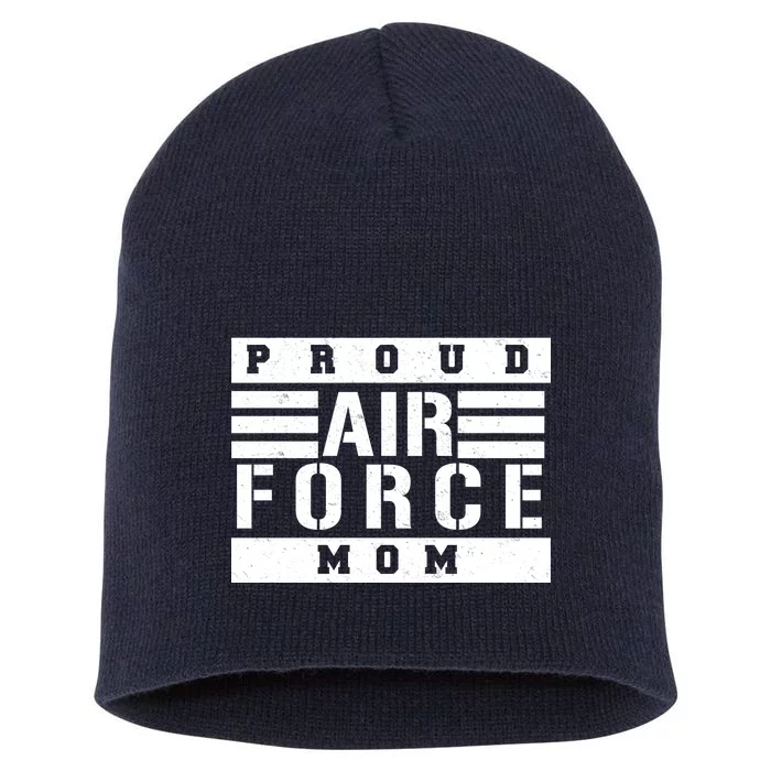 Air Force Mom Short Acrylic Beanie