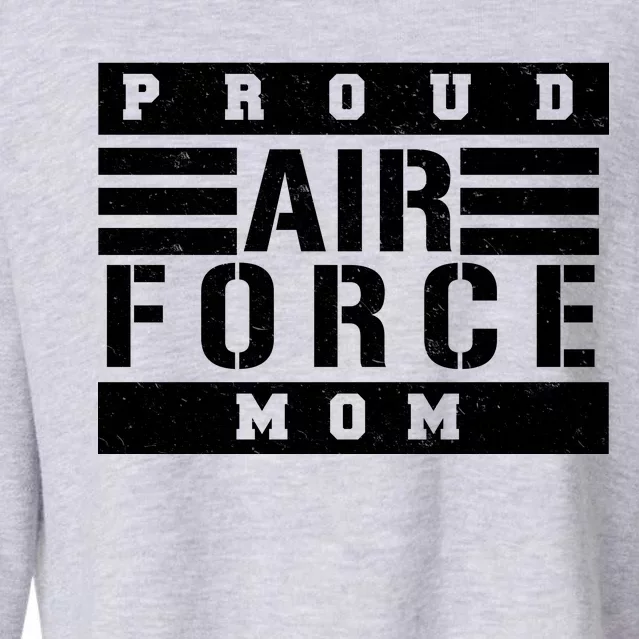 Air Force Mom Cropped Pullover Crew