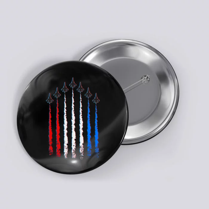 AIr Force Red White & Blue Trail Button