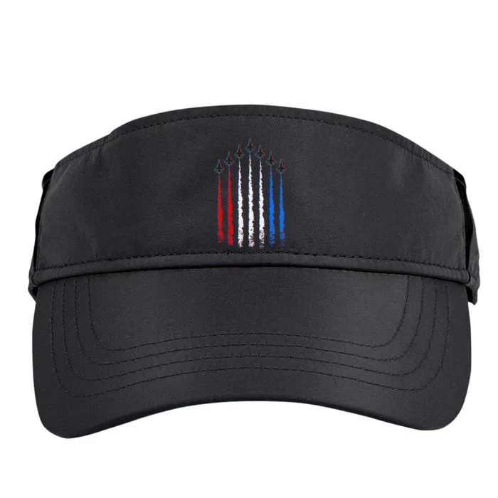 AIr Force Red White & Blue Trail Adult Drive Performance Visor