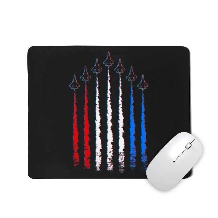 AIr Force Red White & Blue Trail Mousepad