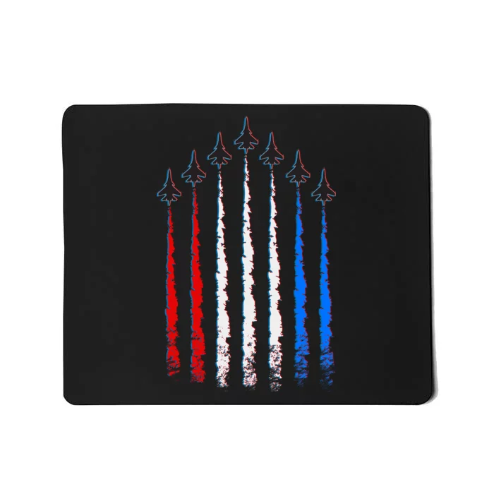 AIr Force Red White & Blue Trail Mousepad