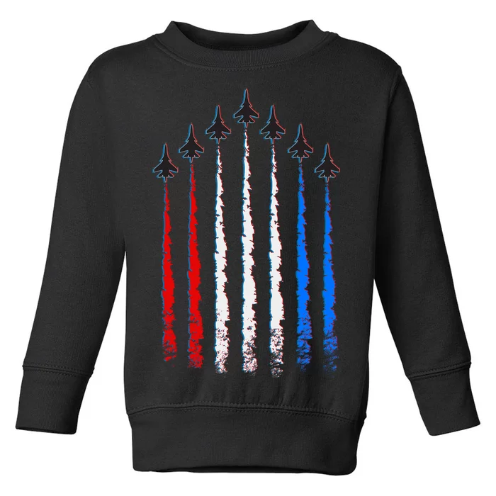 AIr Force Red White & Blue Trail Toddler Sweatshirt