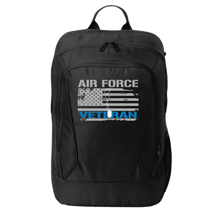 Air Force Veteran Flag City Backpack