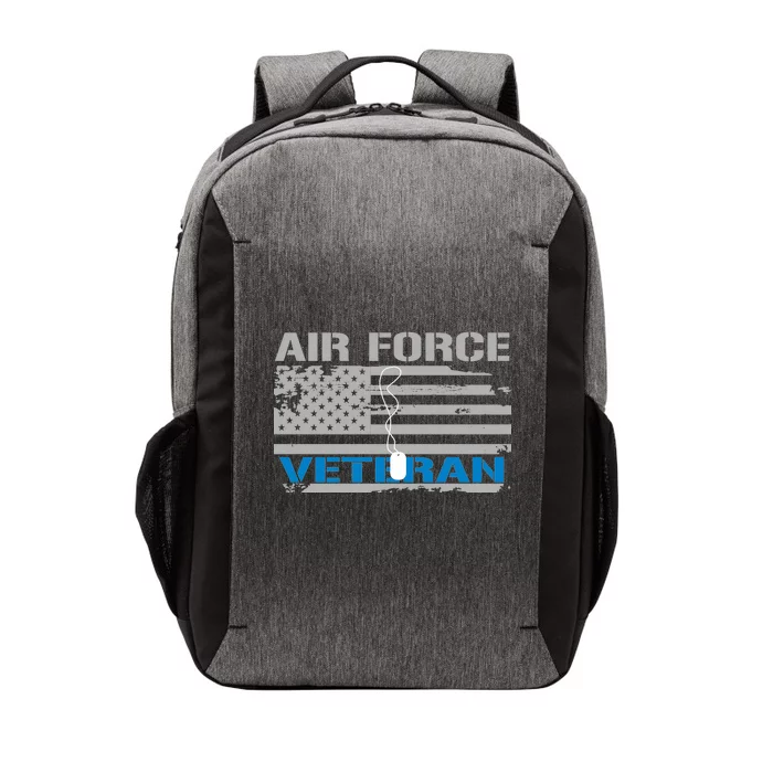 Air Force Veteran Flag Vector Backpack