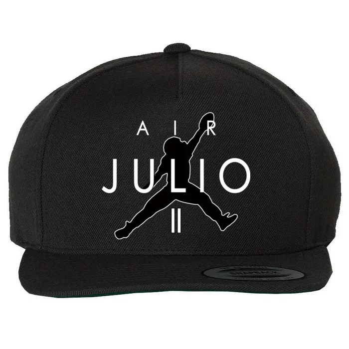 Air Julio Football Atlanta Fan Wool Snapback Cap