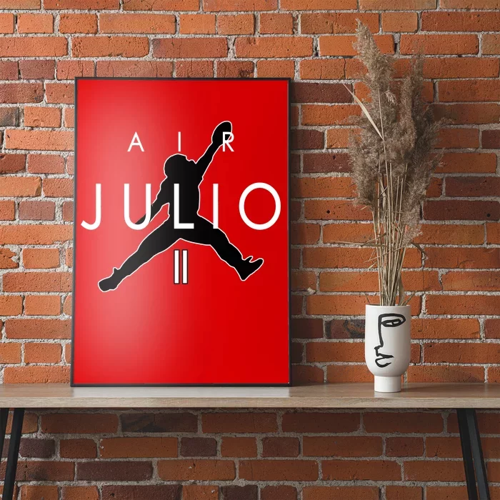 Air Julio Football Atlanta Fan Poster