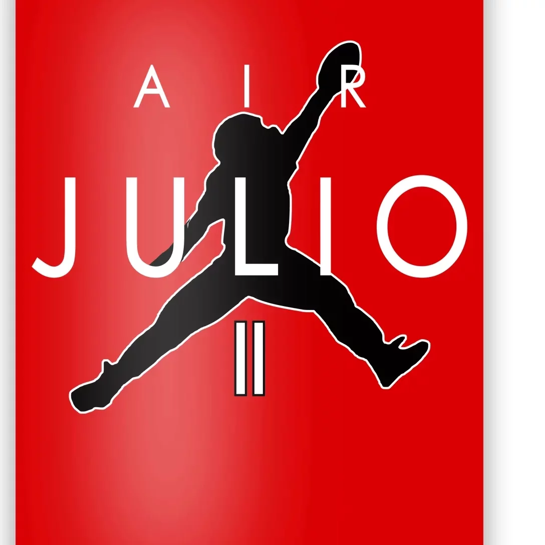 Air Julio Football Atlanta Fan Poster