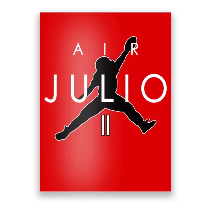 Air Julio Football Atlanta Fan Poster