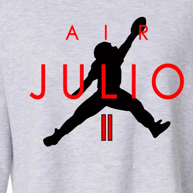 Air Julio Football Atlanta Fan Cropped Pullover Crew