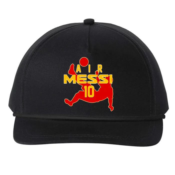 Air Messi No 10 Spain Soccer Futbol Snapback Five-Panel Rope Hat