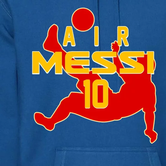 Air Messi No 10 Spain Soccer Futbol Premium Hoodie