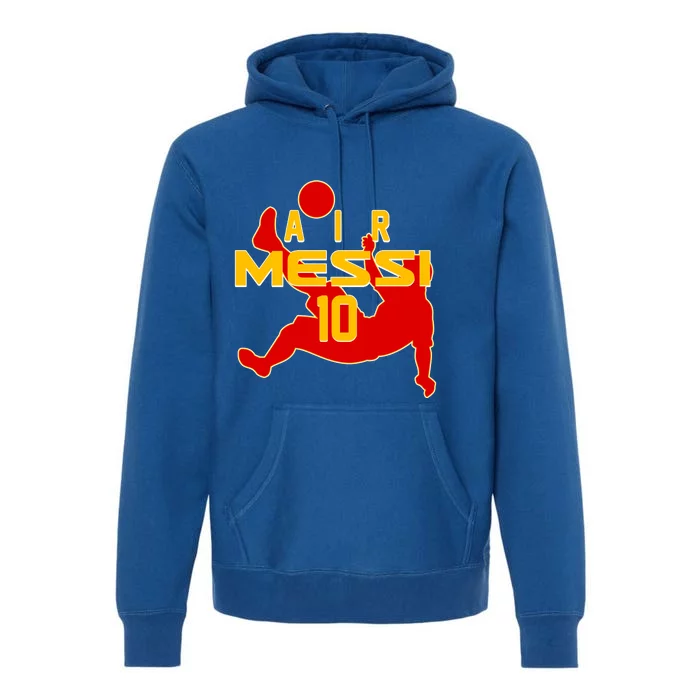 Air Messi No 10 Spain Soccer Futbol Premium Hoodie