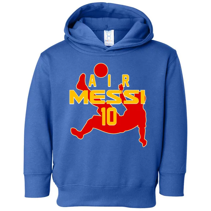 Air Messi No 10 Spain Soccer Futbol Toddler Hoodie