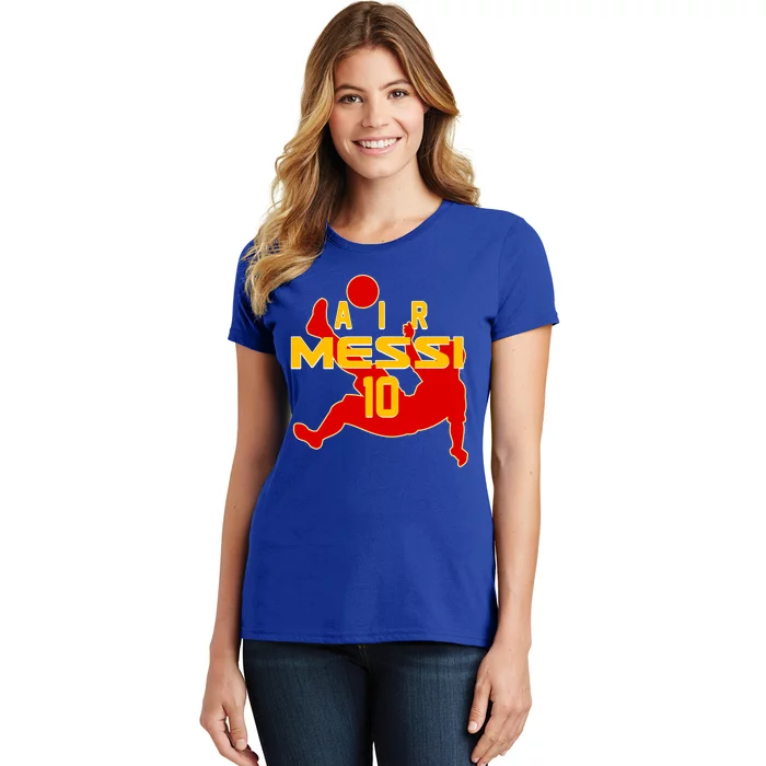 Air Messi No 10 Spain Soccer Futbol Women's T-Shirt