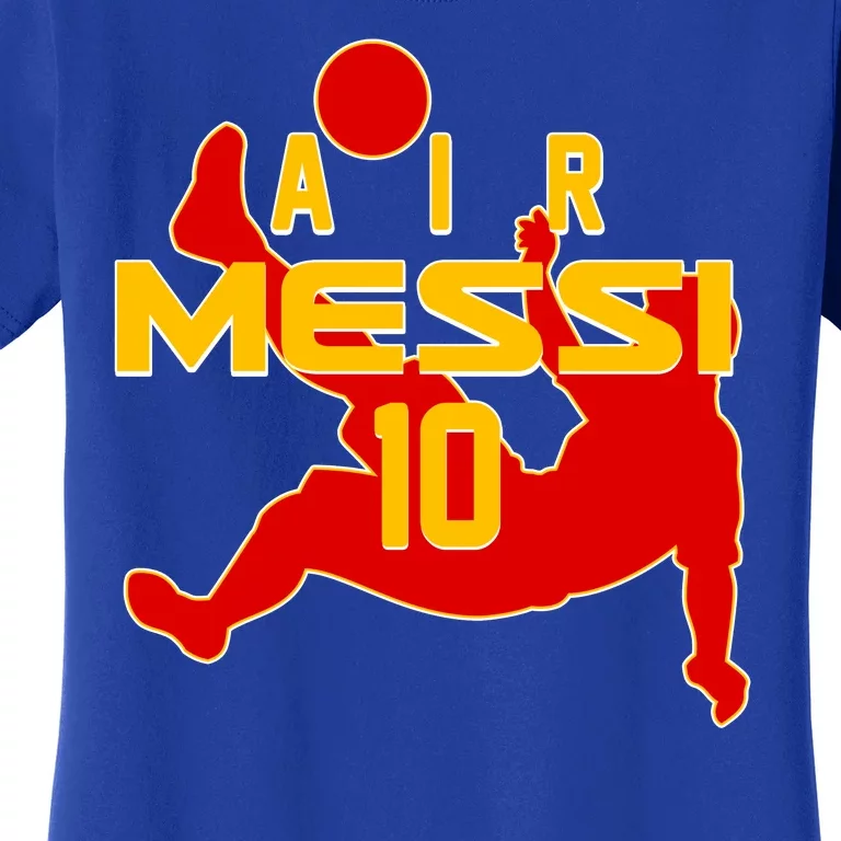 Air Messi No 10 Spain Soccer Futbol Women's T-Shirt