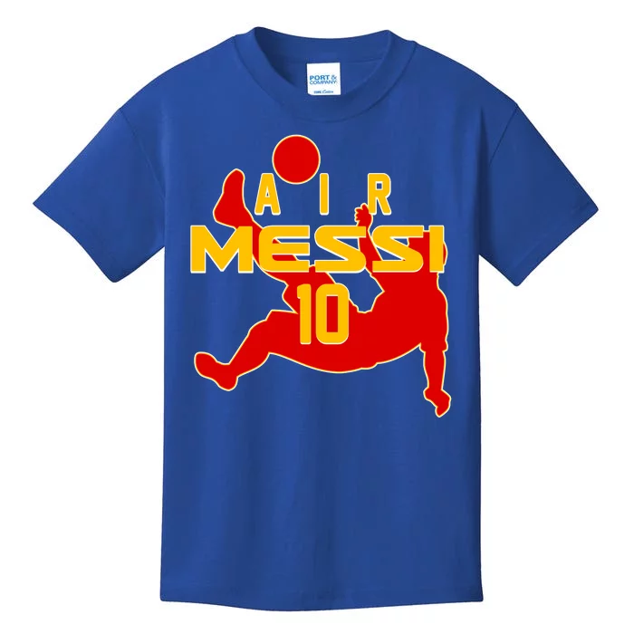 Air Messi No 10 Spain Soccer Futbol Kids T-Shirt