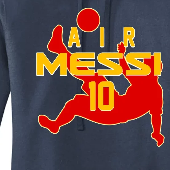 Air Messi No 10 Spain Soccer Futbol Women's Pullover Hoodie