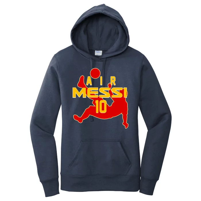 Air Messi No 10 Spain Soccer Futbol Women's Pullover Hoodie