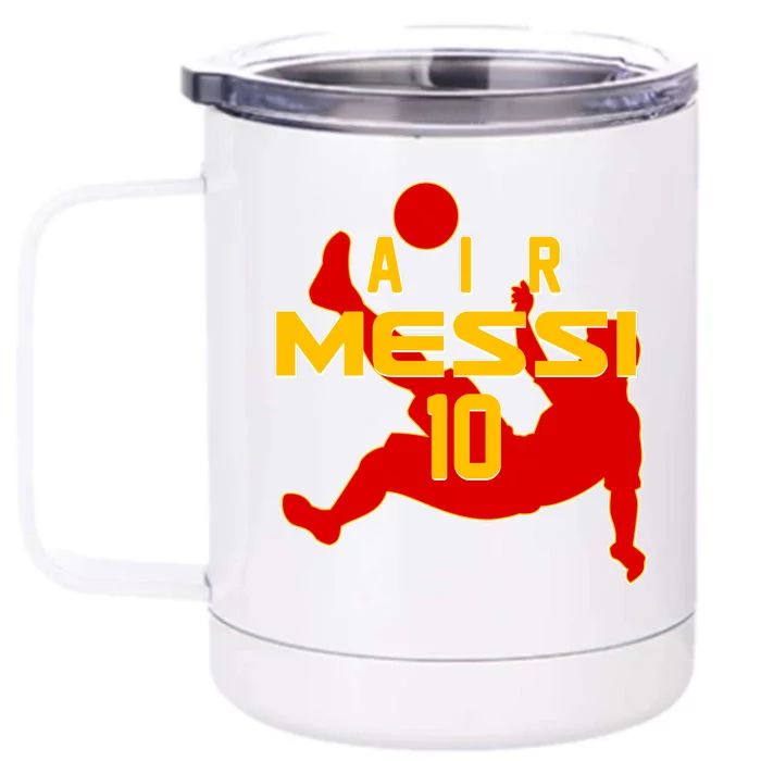 Air Messi No 10 Spain Soccer Futbol Front & Back 12oz Stainless Steel Tumbler Cup