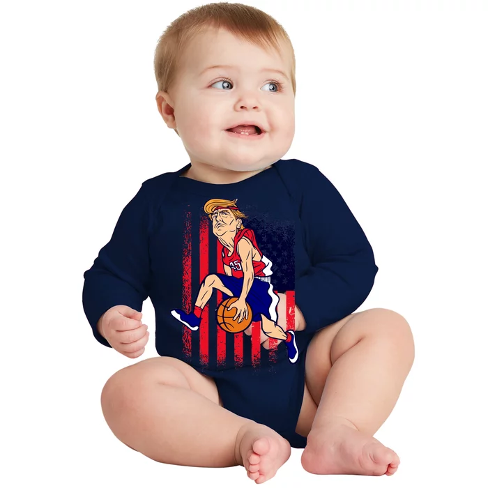 Air Trump Baby Long Sleeve Bodysuit