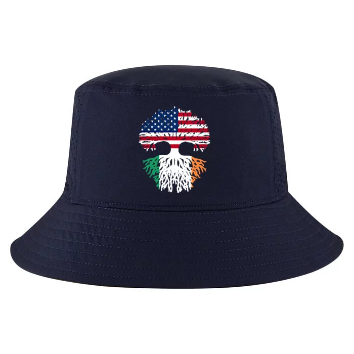 American Irish Roots Flag Gift Cool Comfort Performance Bucket Hat