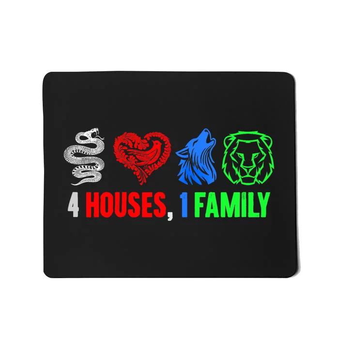 Altruismo IsibindiAmistad Reveur Rca 4 Houses 1 Family Mousepad