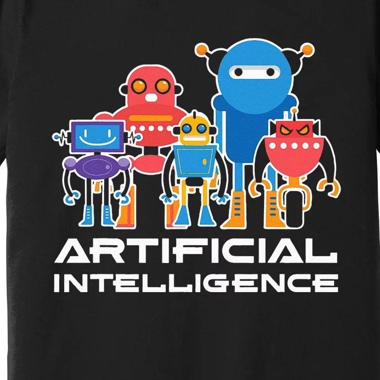 Artificial Intelligence Robots Computer Science AI Premium T-Shirt