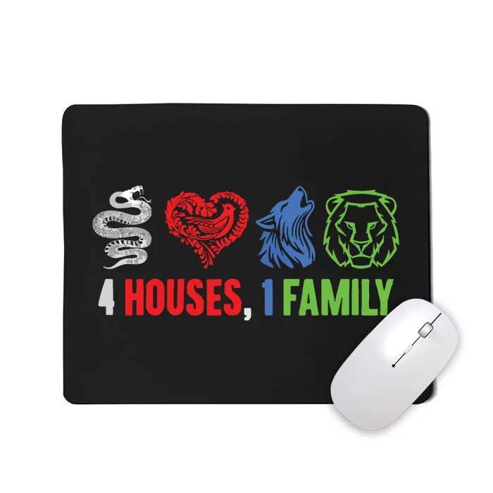 Altruismo IsibindiAmistad Reveur Rca 4 Houses 1 Family Mousepad