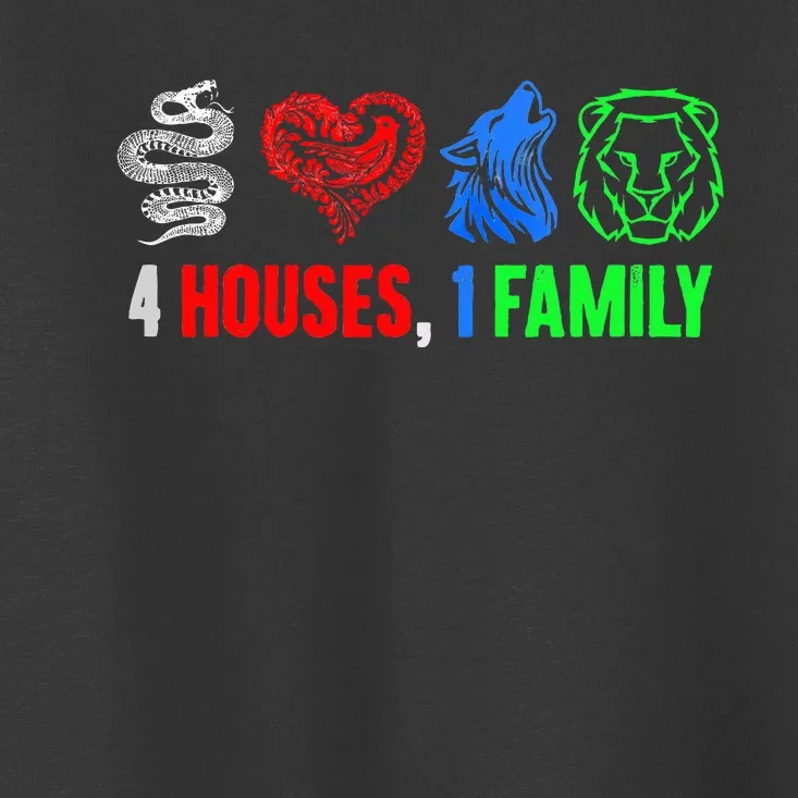 Altruismo IsibindiAmistad Reveur Rca 4 Houses 1 Family Toddler T-Shirt