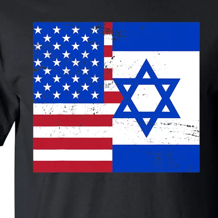 American Israeli Support Israel Tall T-Shirt