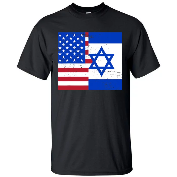 American Israeli Support Israel Tall T-Shirt