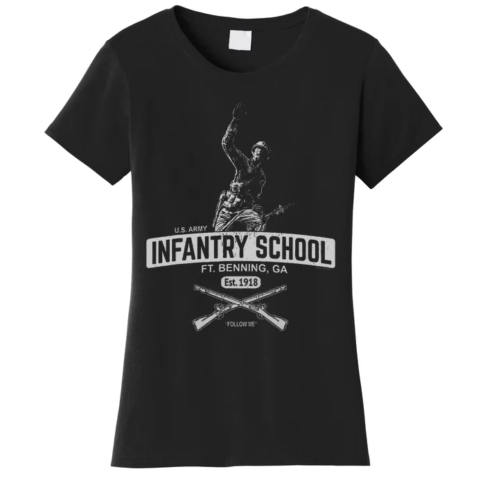 Army Infantry School Fort Benning Women's T-Shirt