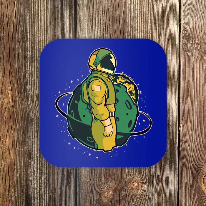 Astronaut In Space Suit Graphic Astronauts Graphic Gift Coaster