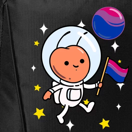 Ant In Space Bisexual Pride Gift City Backpack