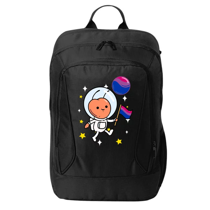 Ant In Space Bisexual Pride Gift City Backpack