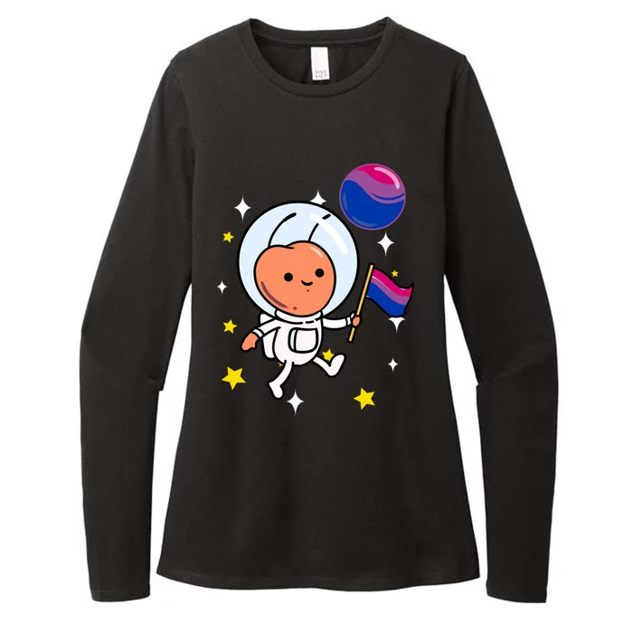 Ant In Space Bisexual Pride Gift Womens CVC Long Sleeve Shirt