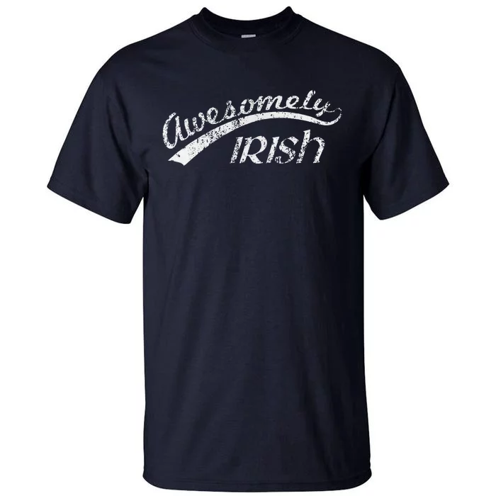 Awesomely Irish Saint Patrick's Day Tall T-Shirt