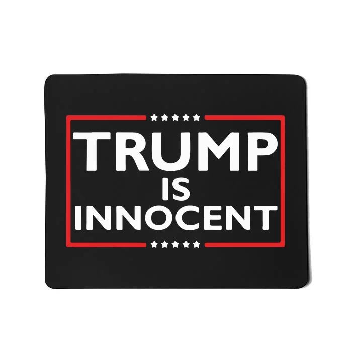 American Islandman Trump Is Innocent Mousepad