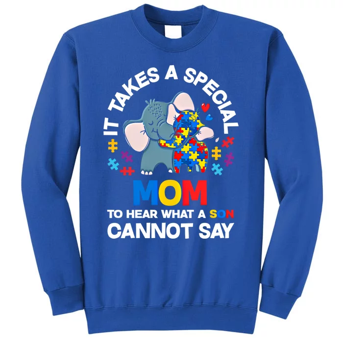 Autism It Takes A Special Mom Autistic Son Proud Autism Mom Gift Sweatshirt