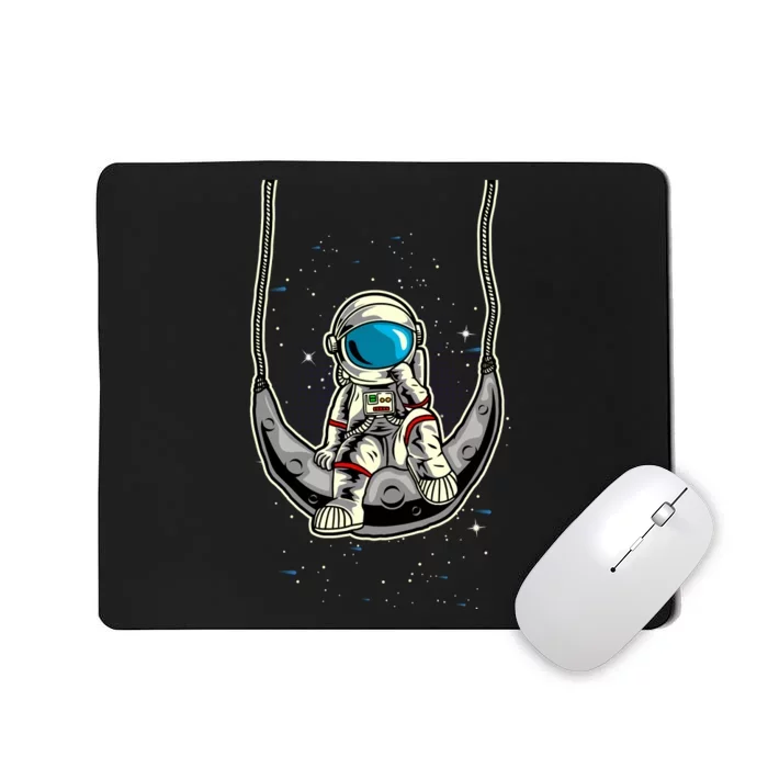 Astronaut In The Moon Mousepad