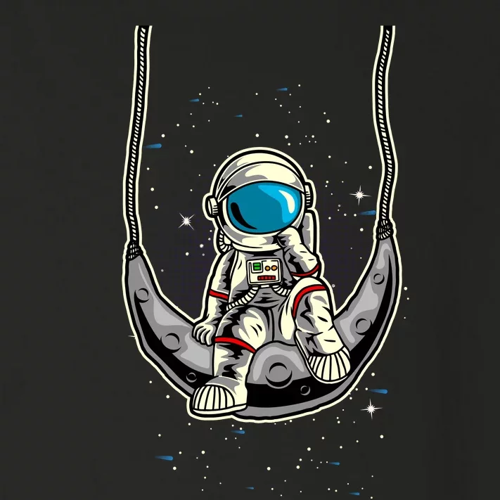 Astronaut In The Moon Toddler Long Sleeve Shirt