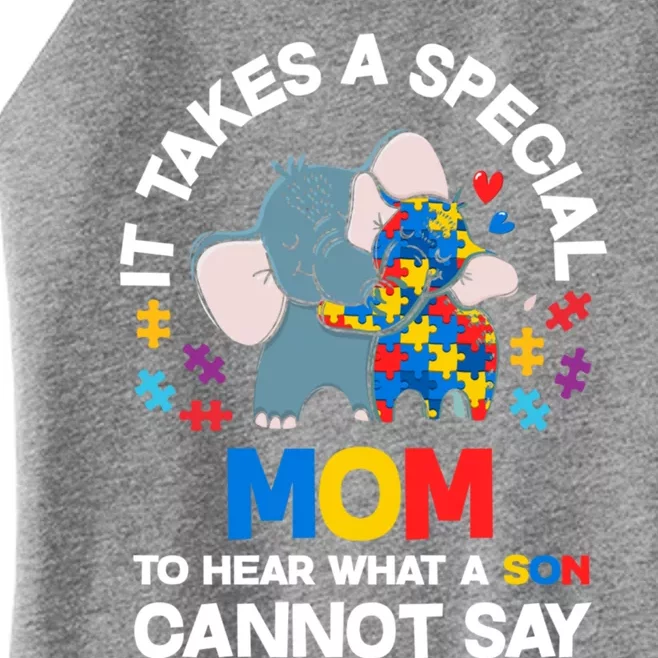 Autism It Takes A Special Mom Autistic Son Proud Autism Mom Cute Gift Women’s Perfect Tri Rocker Tank