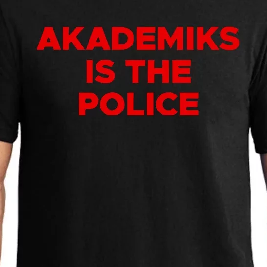 Akademiks Is The P.O.L.I.C.E Pajama Set