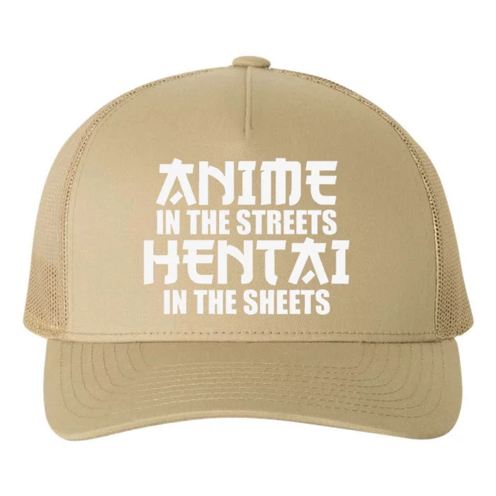 Anime In The Streets Hentai In The Sheets Yupoong Adult 5-Panel Trucker Hat