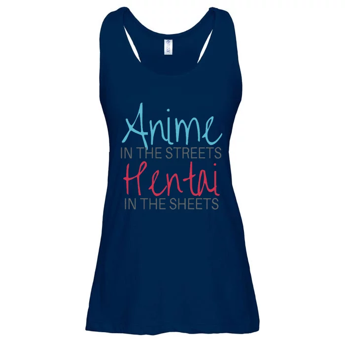 Anime In The Streets Ladies Essential Flowy Tank