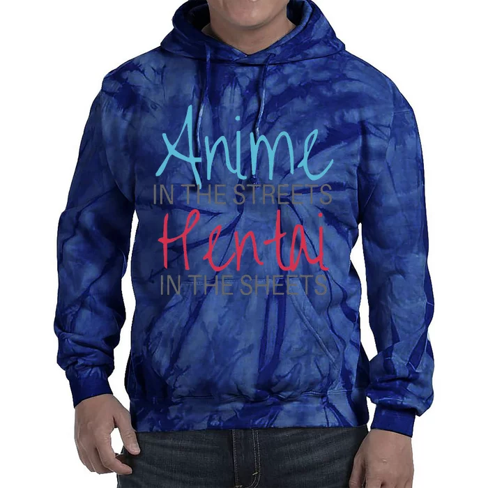 Anime In The Streets Tie Dye Hoodie